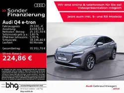 Grau Gebraucht 2023 Audi Q4 e-tron Advanced Plus SUV | 29.590 € (Guter Preis)