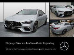 Metalliclack hightechsilber Gebraucht 2025 Mercedes CLA45 AMG AMG Coupé | 63.099 € (Fairer Preis)