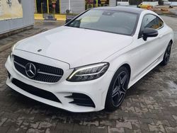 Weiß Gebraucht 2019 Mercedes C180 AMG line Coupé | 26.290 € (Guter Preis)