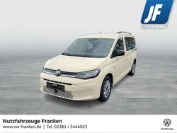 Hellelfenbein r1015 Neu 2025 VW Caddy Maxi Life Van / Kleinbus | 50.840 €