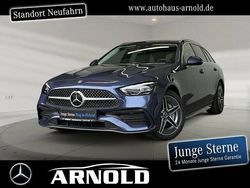 Blau Gebraucht 2024 Mercedes C300e AMG line Limousine | 43.850 € (Guter Preis)