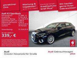 Brillantschwarz Gebraucht 2022 Audi A3 Sportback e-tron Advanced Plus Kleinwagen | 27.980 € (Etwas zu teuer)