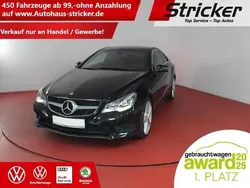Schwarz Gebraucht 2015 Mercedes E250 AMG line Coupé | 16.449 € (Superpreis)