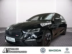 Schwarz (crystal black premium metallic) met. Gebraucht 2021 Skoda Octavia RS Kombi | 31.990 € (Etwas zu teuer)