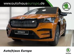 Phoenix orange metallic Gebraucht 2025 Skoda Enyaq iV Suite SUV | 45.990 € (Superpreis)