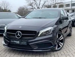 Violet Gebraucht 2015 Mercedes A160 AMG line Limousine | 18.000 € (Teuer)