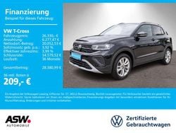 Deep black perleffekt Gebraucht 2025 VW T-Cross Goal SUV | 26.330 € (Guter Preis)