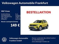 Gelb Neu 2026 VW T-Cross Life SUV | 25.280 € (Guter Preis)