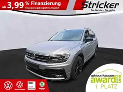 Pyritsilber metallic Gebraucht 2021 VW Tiguan Allspace R-line SUV | 32.949 € (Fairer Preis)