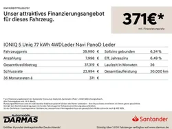 Schwarz Gebraucht 2024 Hyundai Ioniq 5 SUV | 39.990 €
