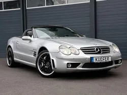 Silber Gebraucht 2005 Mercedes SL65 AMG AMG Cabrio | 59.950 € (Etwas zu teuer)