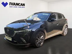Onyxschwarz metallic Gebraucht 2018 Mazda CX-3 SUV | 16.450 € (Fairer Preis)