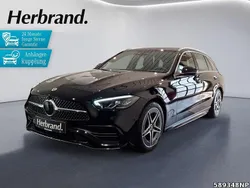Unilack schwarz Gebraucht 2024 Mercedes C220 AMG Kombi | 40.490 € (Fairer Preis)