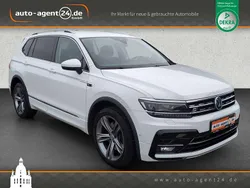 Pure white Gebraucht 2018 VW Tiguan Allspace Highline SUV | 25.490 € (Guter Preis)