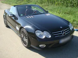 Schwarz Gebraucht 2006 Mercedes SL55 AMG AMG Cabrio | 37.000 €