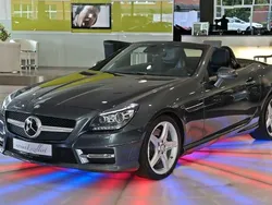 Tenoritgrau Gebraucht 2015 Mercedes SLK250 AMG line Cabrio | 28.950 € (Etwas zu teuer)
