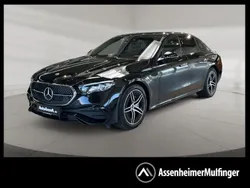Schwarz Gebraucht 2024 Mercedes E220 AMG Limousine | 53.739 € (Fairer Preis)