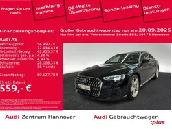 Mythosschwarz metallic Gebraucht 2022 Audi A8 Ambiente Limousine | 54.950 € (Guter Preis)