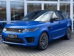 Premium blue spezialeffekt mat Gebraucht 2019 Land Rover Range Rover Sport Autobiography SUV | 58.850 € (Teuer)