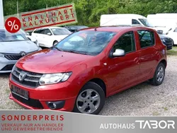 Feuerrot Gebraucht 2015 Dacia Sandero Celebration Kleinwagen | 5.985 € (Guter Preis)