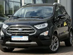 Agate black metallic (metallic) Gebraucht 2020 Ford Ecosport Titanium SUV | 15.200 € (Fairer Preis)