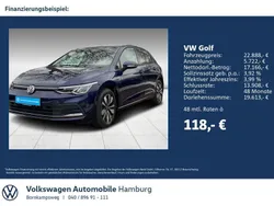 H7 atlantic blue metallic Gebraucht 2024 VW Golf VIII Move Limousine | 23.444 € (Fairer Preis)