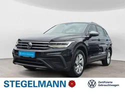 Schwarz Gebraucht 2022 VW Tiguan Allspace Life SUV | 29.590 € (Guter Preis)
