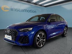 Blau Gebraucht 2022 Audi SQ5 SUV | 60.599 € (Teuer)