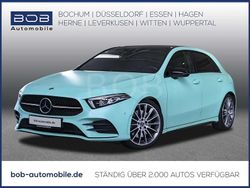 Nachtschwarz / folie mintgrün (schwarz) Gebraucht 2020 Mercedes A250 AMG line Kleinwagen | 27.480 € (Guter Preis)