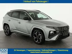 Shimmering silver metallic Neu 2025 Hyundai Tucson N Line SUV | 35.995 € (Fairer Preis)