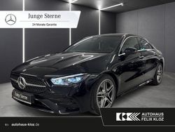Lack kosmosschwarz Gebraucht 2024 Mercedes CLA200 AMG Coupé | 37.900 € (Fairer Preis)