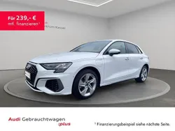 Ibisweiß Gebraucht 2023 Audi A3 Sportback e-tron S-Line Limousine | 34.990 € (Teuer)