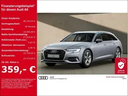 Florettsilber metallic Gebraucht 2024 Audi A6 Advanced Kombi | 48.150 €