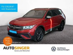Kings red metallic Gebraucht 2024 VW Tiguan Allspace Move SUV | 38.880 € (Superpreis)
