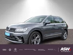 Indiumgrau metallic Gebraucht 2018 VW Tiguan Sound SUV | 21.490 € (Guter Preis)