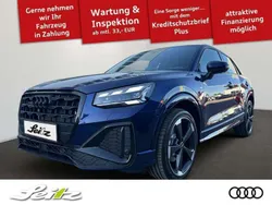 Blau Neu 2025 Audi Q2 S-Line SUV | 47.049 € (Etwas zu teuer)