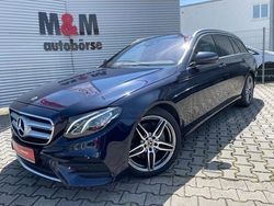 Blau metallic Gebraucht 2018 Mercedes E220 AMG line Kombi | 34.900 €