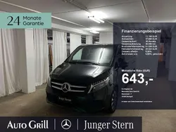 Obsidianschwarz metallic Gebraucht 2023 Mercedes V300 Avantgarde Van / Kleinbus | 55.570 € (Superpreis)