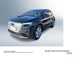 Mythosschwarz metallic Gebraucht 2021 Audi Q4 e-tron Basis SUV | 29.910 € (Fairer Preis)