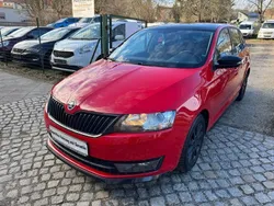 Rot/schwarz Gebraucht 2016 Skoda Rapid Monte Carlo Limousine | 7.499 € (Etwas zu teuer)