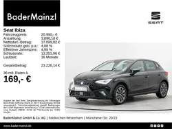 Midnight schwarz metallic Gebraucht 2024 Seat Ibiza Style Limousine | 20.990 € (Fairer Preis)