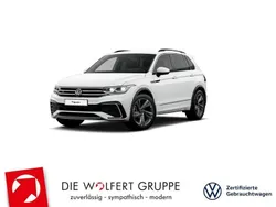 Pure white Gebraucht 2023 VW Tiguan R-line SUV | 42.350 € (Fairer Preis)