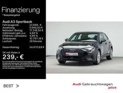Mythosschwarz metallic (metallic) Gebraucht 2021 Audi A3 Sportback e-tron Limousine | 22.888 € (Fairer Preis)