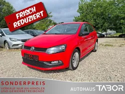 Flashrot Gebraucht 2015 VW Polo Trendline Kleinwagen | 6.585 € (Guter Preis)