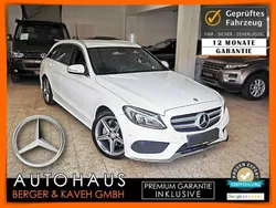 Weiß Gebraucht 2015 Mercedes C200 AMG line Limousine | 18.450 € (Fairer Preis)