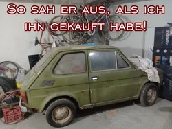 Grün Gebraucht 1973 Fiat 126 Kleinwagen | 13.500 €