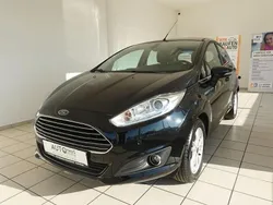 Schwarz Gebraucht 2015 Ford Fiesta Titanium Kleinwagen | 7.990 € (Fairer Preis)