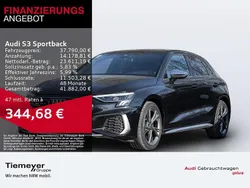 Schwarz Gebraucht 2022 Audi S3 Business Limousine | 37.790 € (Fairer Preis)