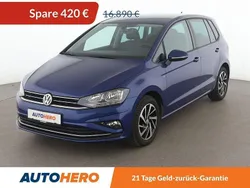 Blau Gebraucht 2018 VW Golf Sportsvan Join Van / Kleinbus | 16.470 € (Fairer Preis)