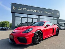 Rot Gebraucht 2021 Porsche Cayman GT4 Sport Coupé | 85.999 € (Etwas zu teuer)